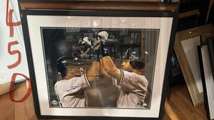Derek Jeter & Gary Sheffield Autogramm New York Yankees gerahmt 16x20 Steiner  - Bild 1 von 1
