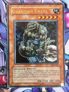 Tarjeta Guardian Grarl DCR-007 Yugioh Primera Edición ULTRA RARA - Imagen 1 de 2