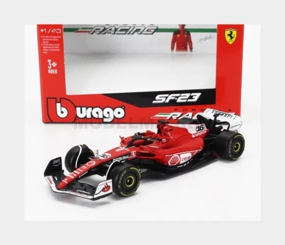 BURAGO 18-36836-L-VEGAS FERRARI - F1 SF-23 TEAM SCUDERIA FERRARI N 16 2nd LAS VE