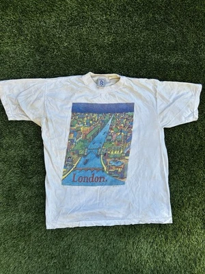 Camiseta Pure Art 1990 Vintage Londres L Foto 1 de 4