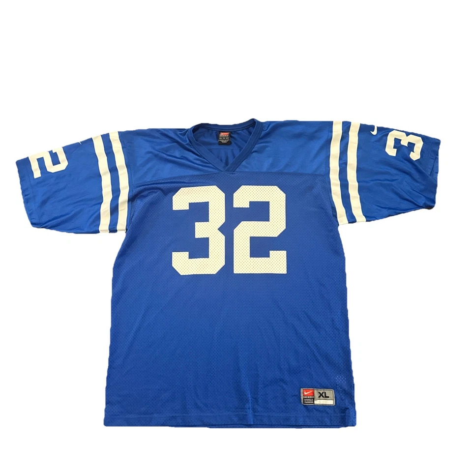 Мужская винтажная футболка Indianapolis Colts размер XL Edgerrin James Nike синяя  - Изображение 1 из 4