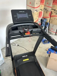 PROFLEX Treadmill Running Machine Foldable Home Fitness Large Auto Incline - Picture 1 of 2