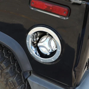 For Humme-r H2 2003-09 Fuel Tank Cap Fuel Cap Trim ABS Chrome Accessories Cover - Picture 1 of 10