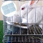  4 Pcs Kaninchenmatten Plastik Häschen Laufstall Hasenmatte Hasenkäfig