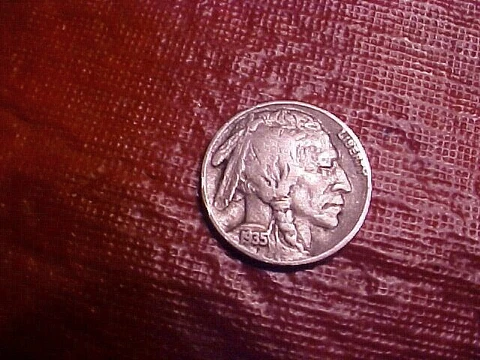 The 1935 Year Buffalo Nickel Cover