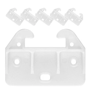 6pz Guide per Cassetti Cassettiera Plastica Guide per Cassetti Ricambi Mobili - Foto 1 di 12