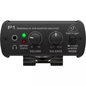 Behringer Powerplay P1 In-Ear Monitor Amplifier - Picture 1 of 8