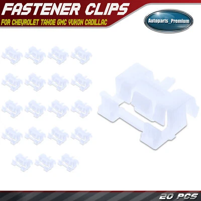 20Pcs 24mm Nylon Roof Moulding Clip Retainer for BMW 3-Series 4-Series F80 M3 - Image 1 of 4