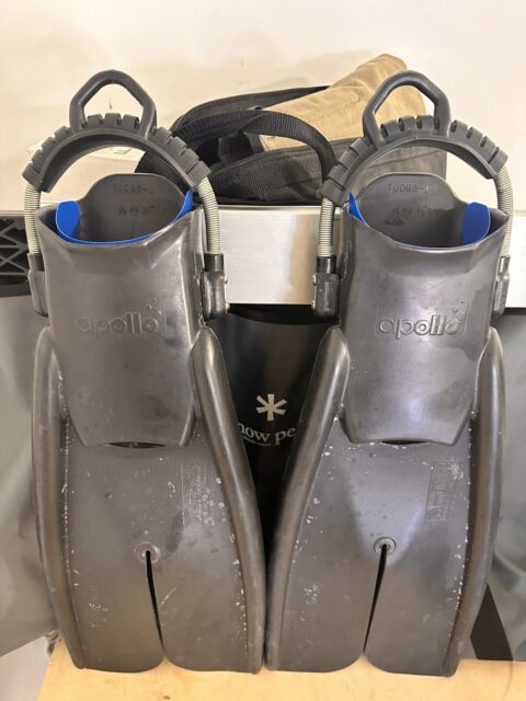 Apollo Bio-Fin Pro Scuba Diving Split Fins Open Heel Quick Release