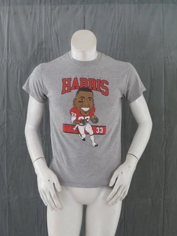 BC Lions Shirt - Andrew Harris Cartoon Graphic with Signature - Men's Small Cover