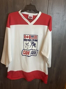 Vintage Can-Am Hockey Trikot blau/rot/weiß, GK1 Sports, Herren XL rose #35 - Bild 1 von 6