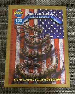 Metallica Comic 1993 Rock-It Comix Issue 1 Great Condition - Picture 1 of 4