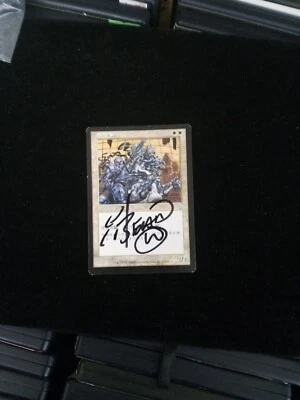 Magic the Gathering MTG White Knight (27) Legions   LP Signed - Image 1 of 4
