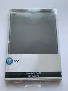 Funda Onn Snap On para iPad Air 2 transparente fácil diseño a presión resistente a huellas dactilares - Imagen 1 de 5
