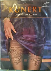 Kunert Seasonal Inspirations Strumpfhose mit floralen Lurex-Elementen - Bild 1 von 2