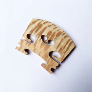 4/4 Violin Bridge Wood String Accessory Parts Fitting A+++ - Picture 1 of 4