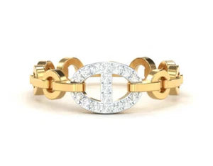 Signature Diamond Link Ring - Picture 1 of 3