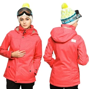 Burton Jet Set Snowboard Esquí Nieve Chaqueta Dryride Naranja Brillante Mujer Talla XL - Imagen 1 de 22