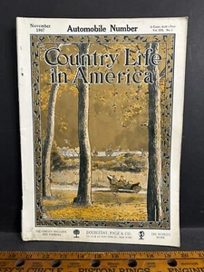 Nov 1907 COUNTRY LIFE IN AMERICA Magazine Automobile Issue, California Driving - Picture 1 of 13