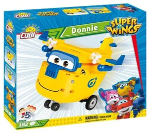 Super Wings Toy Game Donnie Airplane Fun Building Blocks 182Pc Compatible Age 5+ - Picture 1 of 7