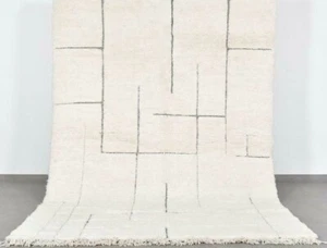 azilal carpet, vintage rug berber Handmade rug, Moroccan rug, beni ourain rug, - Picture 1 of 7