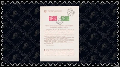 (5632) Italy 1961 Europa ~ Minister Sheet - Image 1 of 2