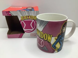 Disney Marvel Black Widow 11,8 Unzen Kaffeebecher Tasse Comic Buch Retro Avengers - Bild 1 von 12