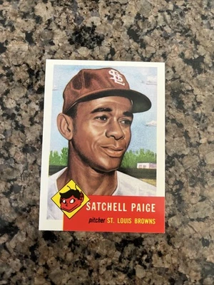 1991 Topps Archives The Ultimate 1953 Set - Satchel Paige #220 - Image 1 of 2