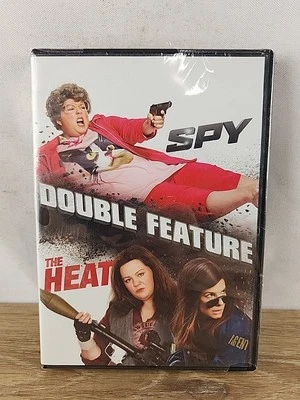 Spy And The Heat Double Feature (DVD, 2015, 2013,) (Tears In Outer Plastic Wrap) - Image 1 of 3