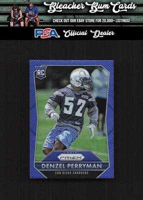 2015 Panini Prizm 226 Denzel Perryman Blue Prizm - Image 1 of 2