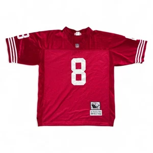 Steve Young 1989 49ers Retro Throwback Jersey Mitchell & Ness Men’s Size 52 - Picture 1 of 6