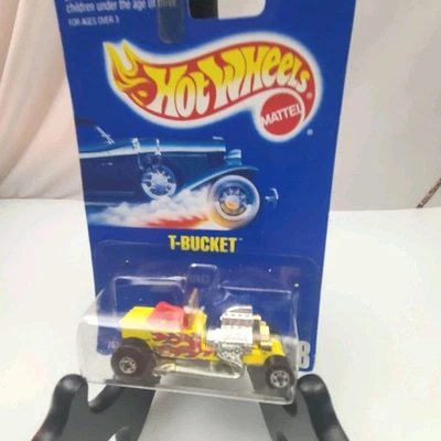 Hot Wheels Blue Card #68 1992 T-Bucket con ruedas de 5 velocidades  Foto 1 de 4