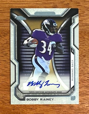 Bobby Rainey 2012 Topps Strata Rookie Autograph Baltimore Ravens - image 1 of 2