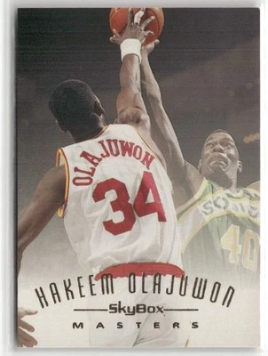 1994-95 SkyBox E-Motion #116 Hakeem Olajuwon ☘️2A9 - Image 1 of 2
