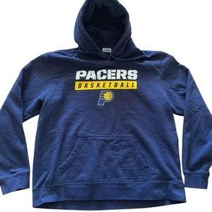 Indiana Pacers Basketball NBA Blue Hoodie size XL - Picture 1 of 5