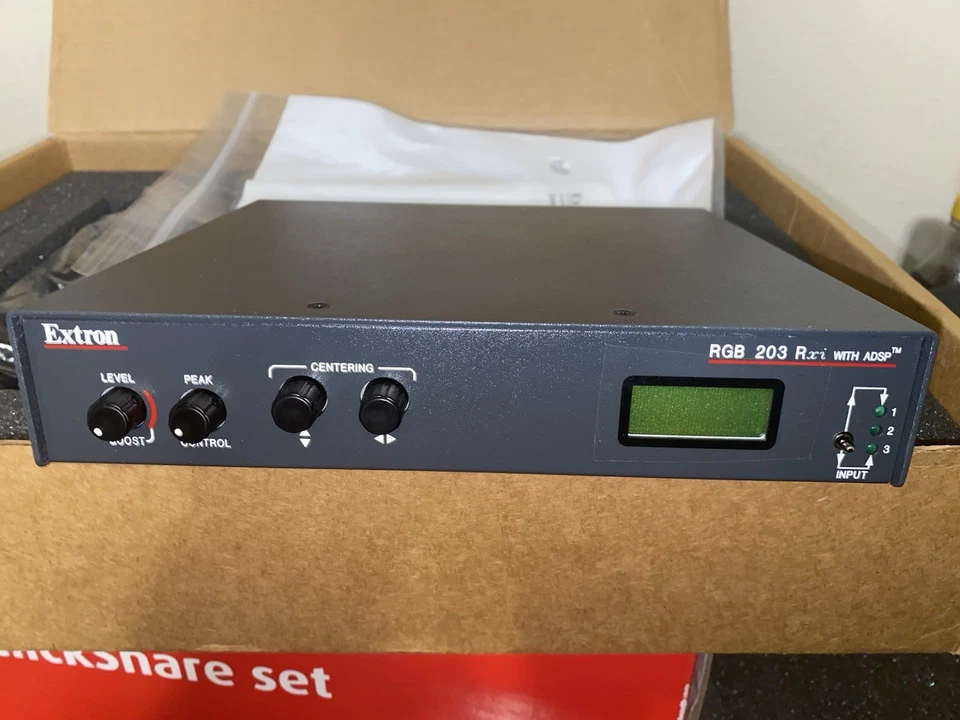 Extron RGB 203 Rxi 60-­508-­01 Universal Video Interface with Audio Video Inter - Image 1 of 4