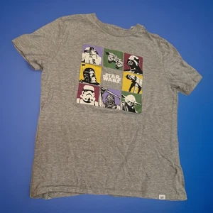 Gap Star Wars Graphic T-Shirt Child Size Large (10) EUC RARE - Picture 1 of 4