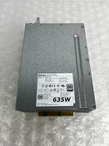Dell Precision T3600 T5600 635W Power Supply NVC7F 0NVC7F CN-NVC7F D635EF-00 US - Picture 1 of 4