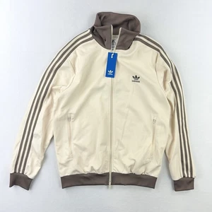 Adidas Original Beckenbauer Jacke Wonder Braun Track Top Herren Gr. XL JP2522 Neu mit Etikett - Bild 1 von 9