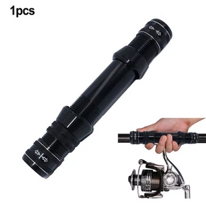 Black Deck Rod Clip Fishing Rod-Parts Fishing Reel Seat 39-64g Lightweight Metal - Picture 1 of 83