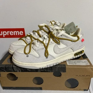 Nike Off-White x Dunk Low 'Lot 37 of 50' DJ0950-105 Herren 8,5 - Bild 1 von 5