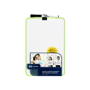 Quartet 2 Sided Magnetic Dry Erase Lap Whiteboard 210x290mm w/ FREE Marker - Picture 1 of 3