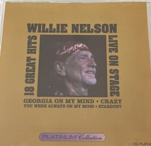 Willie Nelson - Live On Stage CD Like New - Picture 1 of 4