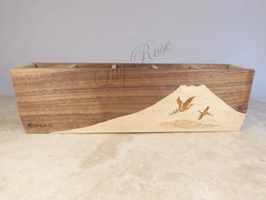 SONIA G Cranes Over Mount Fuji Act 2 Brush Holder, Holiday 2023, Japan, NIB - Picture 1 of 10