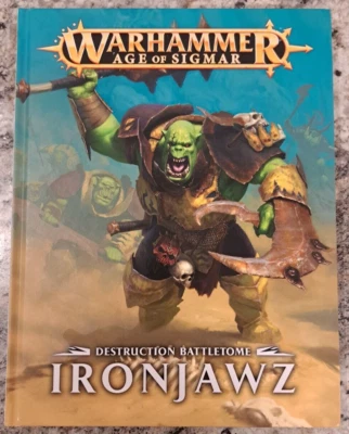 Warhammer Age Of Sigmar Battletome Ironjawz Hardback 1st Edition - Image 1 of 3