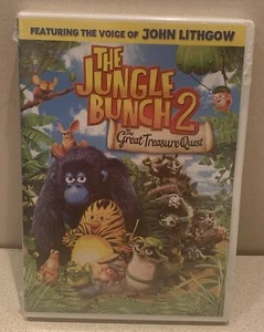 The Jungle Bunch 2 The Great Treasure Quest w/ Bonus Features.  NEW ~ Sealed - Picture 1 of 4