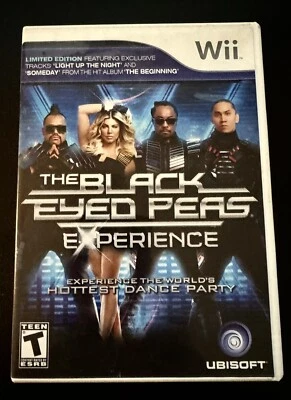 Black Eyed Peas Experience -- Edición Limitada (Nintendo Wii, 2011) con Manual Foto 1 de 4