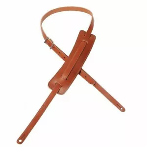 Levys M25 5/8in Classic '50s Veg-Tan Tracolla per chitarra in pelle, marrone - Foto 1 di 1