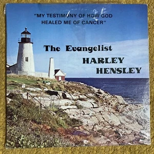 Harley Hensley- My Testimony Of How God Healed Me Of Cancer Lp - Picture 1 of 2