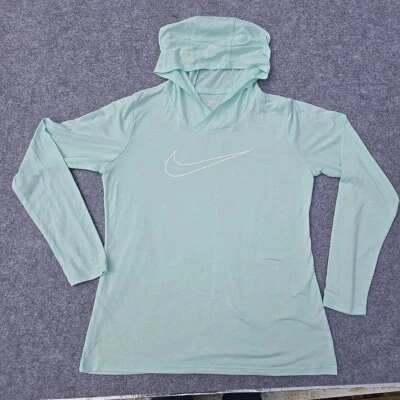 Топ женский Nike Dri Fit Tooded средний мятно-зеленый - Изображение 1 из 4